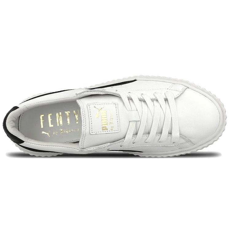 PUMA Creeper Rihanna Fenty Leather White Womens 364462-01