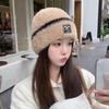Hat Winter New Versatile Warm Padded Caps Winter Thickened Plush Ear Protection Hat Women's Hat