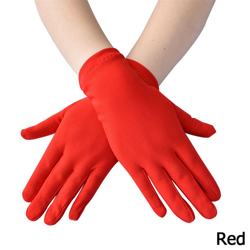 Women Sunscreen Non-Slip Household Gloves Driving Gloves Serving Waiters Mittens Work Gloves
