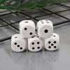 5Pcs 20mm White Black Spots Digital Dice 6 Sided Wooden Dice Children Puzzle Dice Toy Board Game Props KTV Bar Dice Kit 24BD