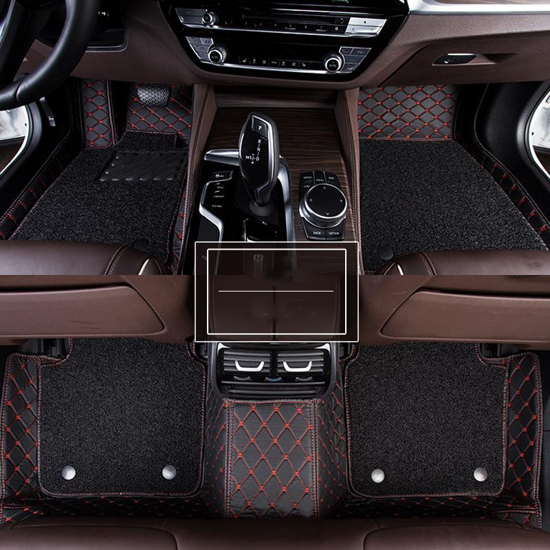 Автомобильные коврики на заказ для BMW F11 F10 F31 F34 X1 X2 X3 X4 i3 i4, автоковры, подушечки для ног, детали интерьера