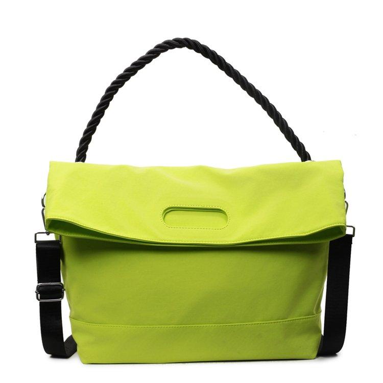 Large Capacity Tote Bag, Thick Rope Bag, Messenger Bag, Versatile Commuting Fashion One Shoulder Crossbody Bag Women's Bag