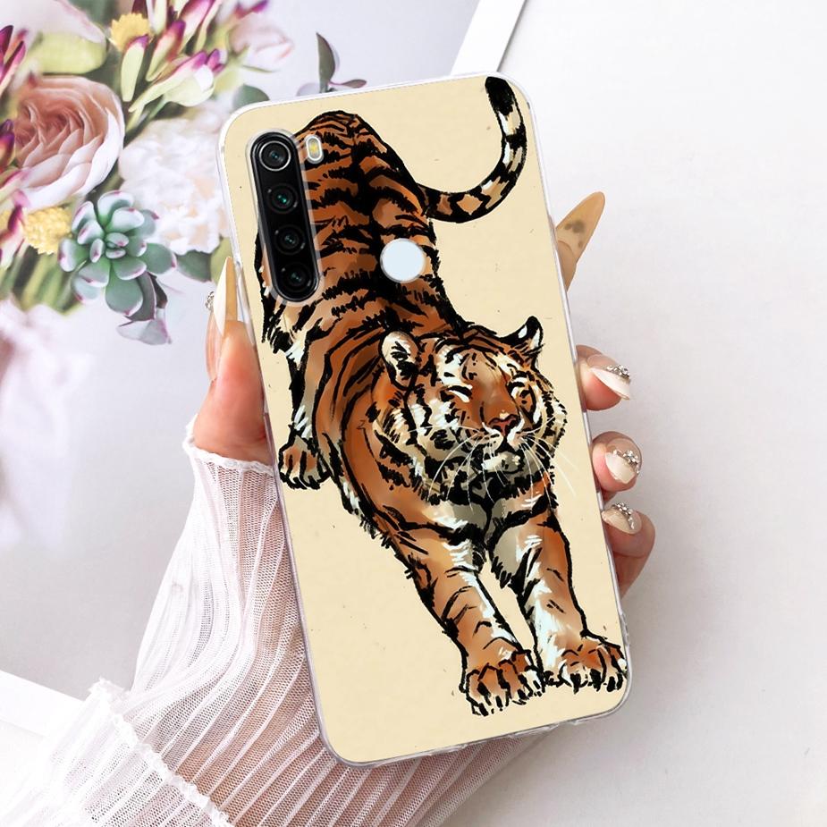 Для Xiaomi Redmi Note 8 Note8 T Чехол Новый Роскошный Расписной Чехол Мягкий Тонкий Чехол для Телефона Для Xiaomi Redmi Note 8 Pro Note8 2021 Fundas