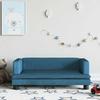 VidaXL Children's Sofa Blue 80x45x30 Cm Velvet 3196305