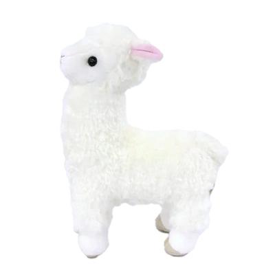 Мягкая игрушка TST ADVANCE Baby Alpaca Panna, Белая, Размер S, Высота 18 см
