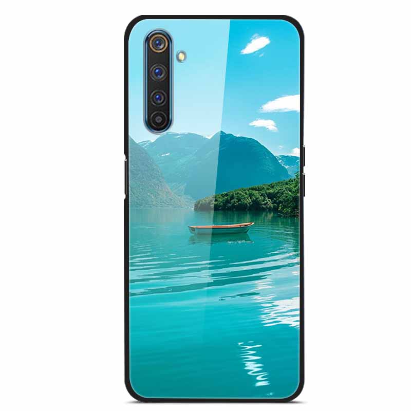For Realme 6 Pro Tempered Glass Case for Realme 6 6S 6i Soft Bumper Hard Funda For Realme 6 Pro Phone Case Realme6 6 S 6i Cover
