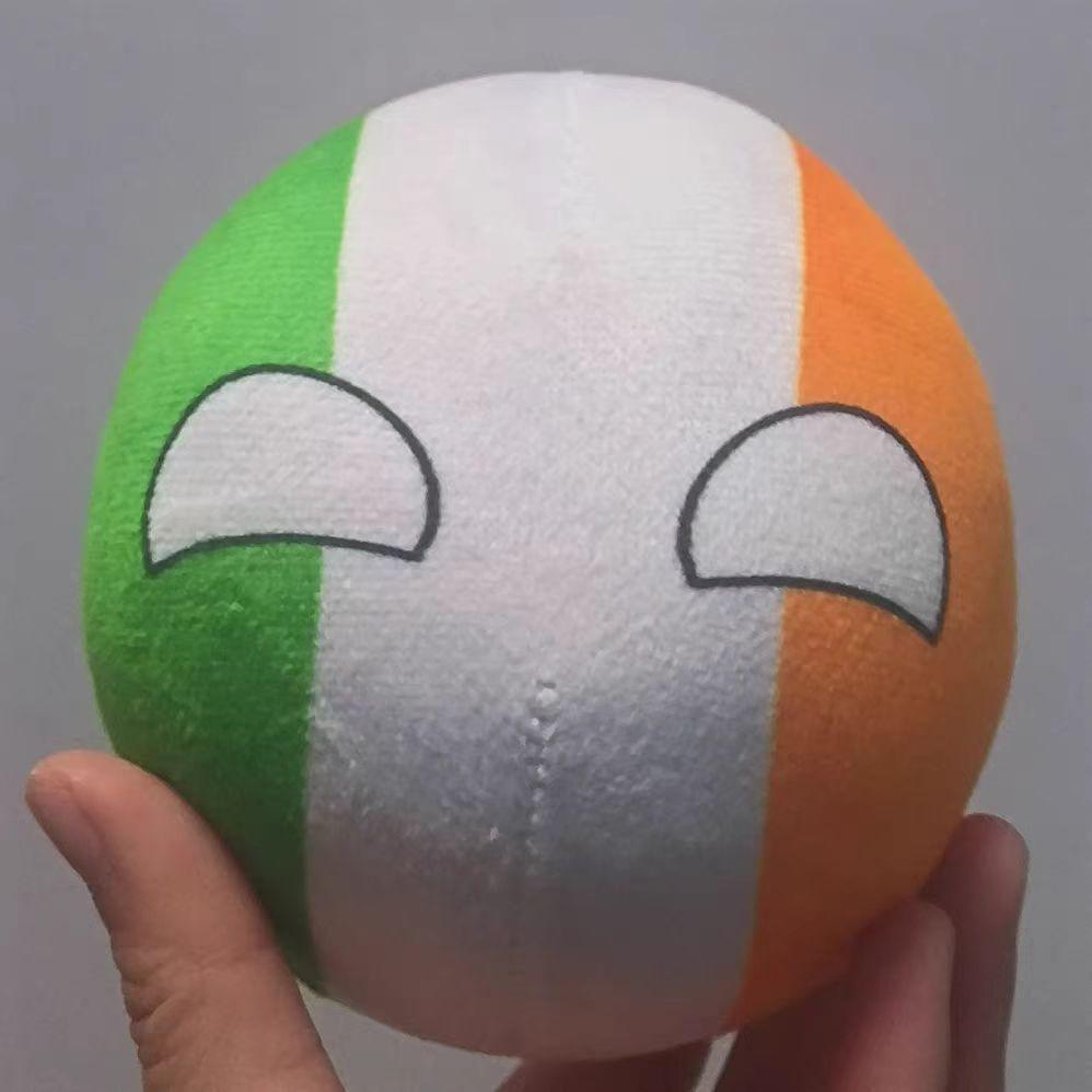 10 см Плюшевая подушка Polandball Бангладеш Ирландия Англия Шотландия Пуэрто-Рико Сербия Уэльс Непал Countryball Игрушка Подарок