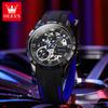 Watch Fashion Tape Hollow Automatic Mechanical Watch Glow-in-the-dark Waterproof Men's Watch Men's Watch