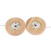 Warm/White Light Night Lamp Night Light Lamp Base Wood Light Base Wooden LED Light Lamp Holder