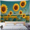 Beautiful Sunflower Field Tapestry Office Living Room Tapestry Home Wall Decoration Tapestry
