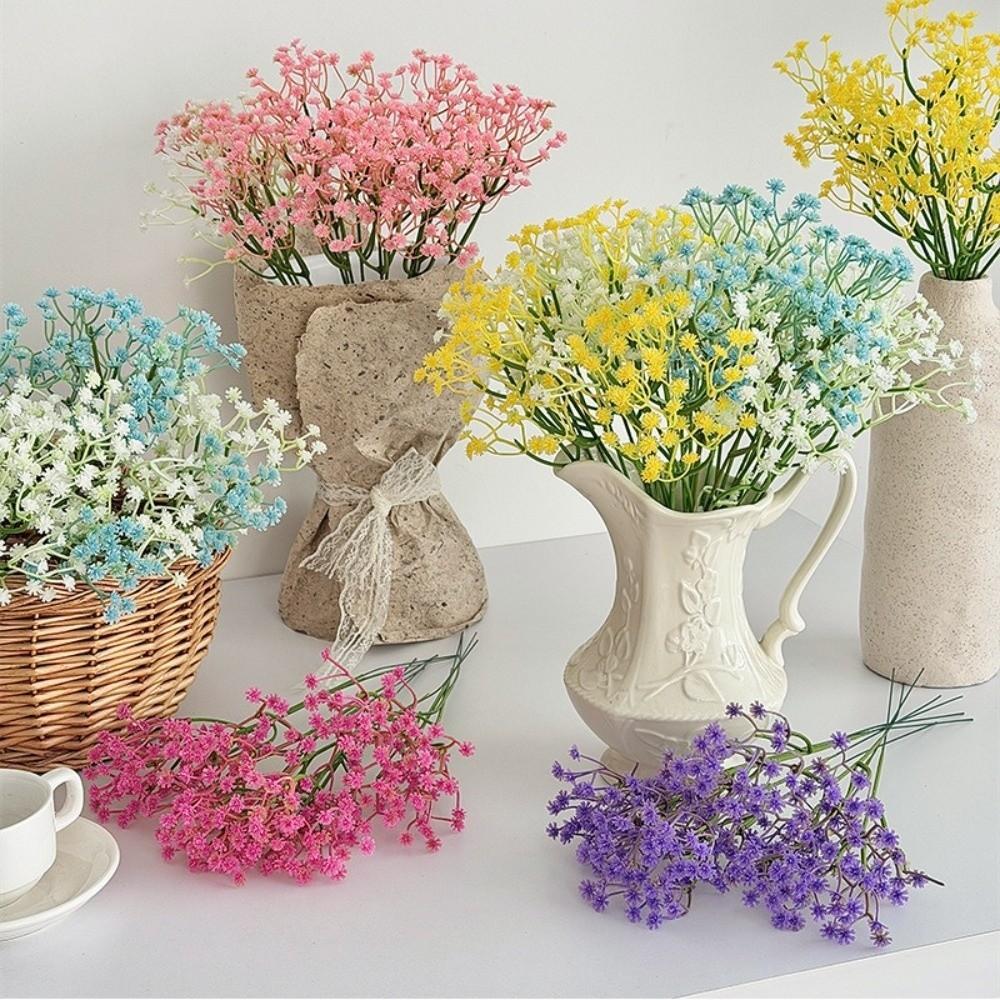 1PC Realistic Artificial Gypsophila Lifelike Plastic Flower Wedding Prop  Event Layout