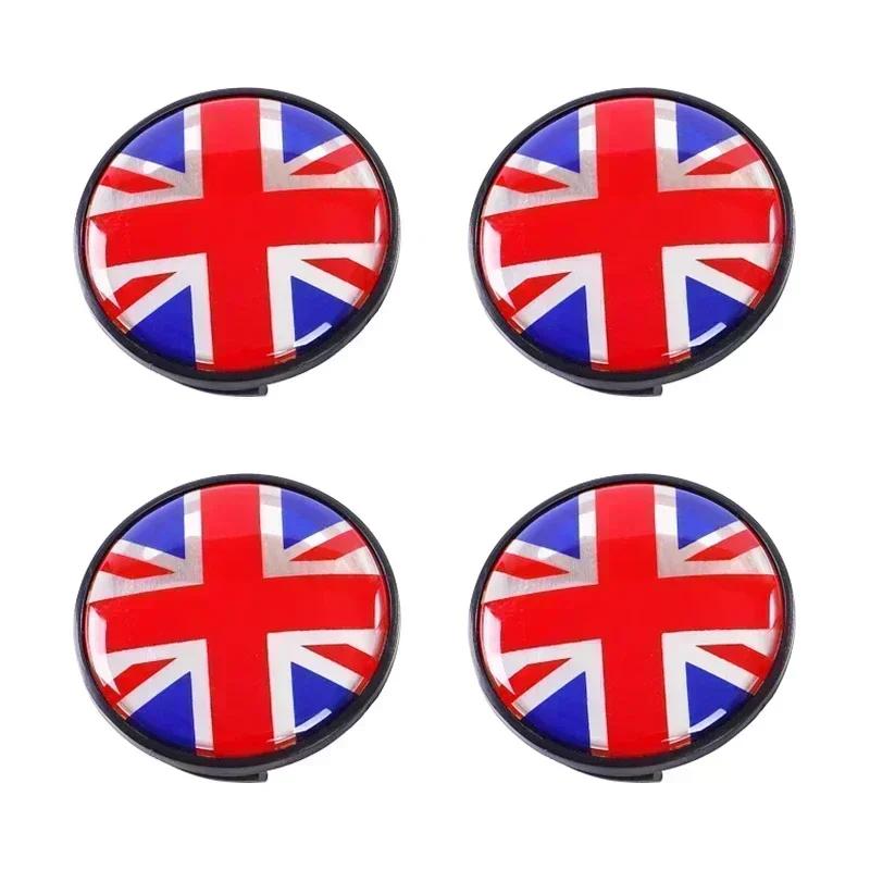 4pcs 54mm 56mm Car Wheel Center Hub Cap Badge Emblem Sticker For S JCW R50 R53 R55 R56 R57 R60 F55 F56
