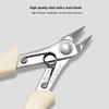 Manicure Nail Pliers For  Gems Removal Soft Wire Cutter Nail Unloading Nippers Chain Scissors Nail Art Tool