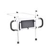 Bed Rails for Elderly Adults, 180° Foldable Bed Assist Rails for Seniors, 450LBS Loading Bed Side Rails Bed Cane with 4-Level Adjustable Handle,
