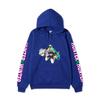 Japanese Manga Hunter X Hunter Street Style Killua with Skateboard Graphic Hoodies Casual Anime Print Hooded Sweatshirts Loose Streetwear Pullover
