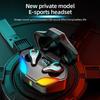 RGB TWS Earphones Wireless Bluetooth Headphones AI Control Stereo HIFI Gaming Headset With Mic Noise Reduction