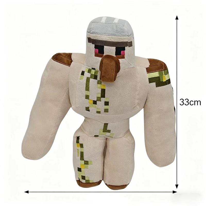 Game Iron Golem Plush Doll Toy Soft Stuffed anime figure Collection Doll gift 33cm