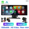 10,26-дюймовый портативный автомобильный MP5-плеер Mirrorlink Wireless Carplay Android Auto Car Stereo BT TF USB DVR Rearview для универсального использования