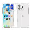 For iPhone 16 Pro Max Clear Mobile Phone Case Shockproof TPU+TPE+PC Phone Cover