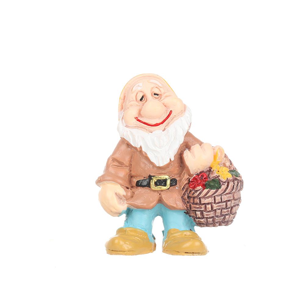 1pcs Miniature Drunk Elves Figurines Ornaments Set Mini Dwarf Pig Statues for Planter Flowerpot Decor Accessories