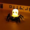 Candle Spider Light Skull LED Night Light Creative Halloween Lamp  Home