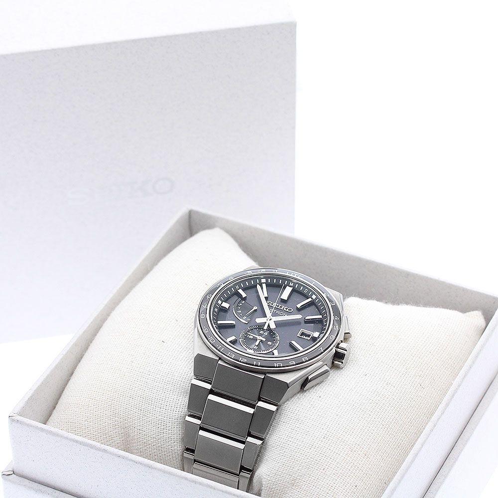 Б/у Seiko SEIKO SBXY039/8B63-0BB0 Astron Nexter Мировое время Солнечные Радиоуправляемые Мужские Хорошее состояние с внутренней коробкой_955181
