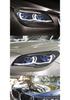 09-15 BMW 7 серии F02 Блок-фара с новым светодиодным стеклом, ДХО и указателями поворота
