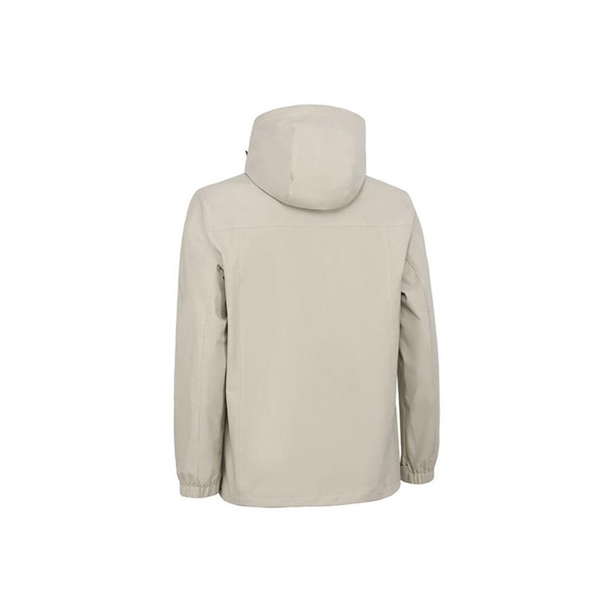 Li-Ning Мода Повседневный Спорт Фитнес Жизнь Водонепроницаемый Износостойкий Водоотталкивающий Теплая Куртка от Дождя Мужская Верхняя Одежда AFDZ751-11