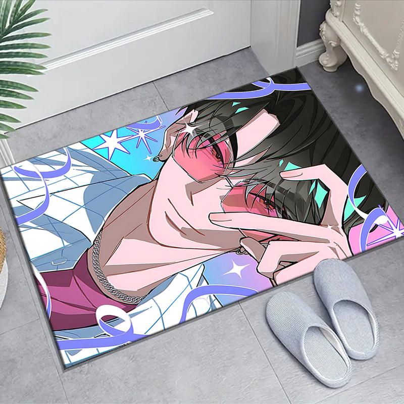 1pc KPop Demon Hunters31 Design Area Rug - Non-Slip, Soft & Cozy Floor Mat for Living Room, Bedroom, Office - Indoor/Outdoor Decorative Carpet