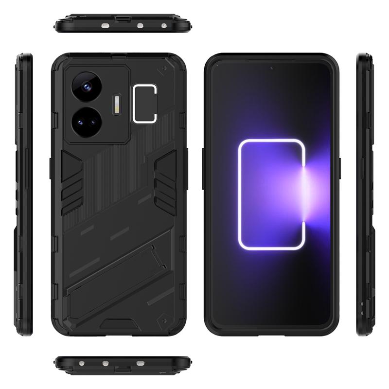 Для Realme GT Neo 5 Чехол Чехол Для OPPO Realme GT Neo 5 Capas Phone Bumper Kickstand Back Holder Cover Realme GT Neo 5 Fundas