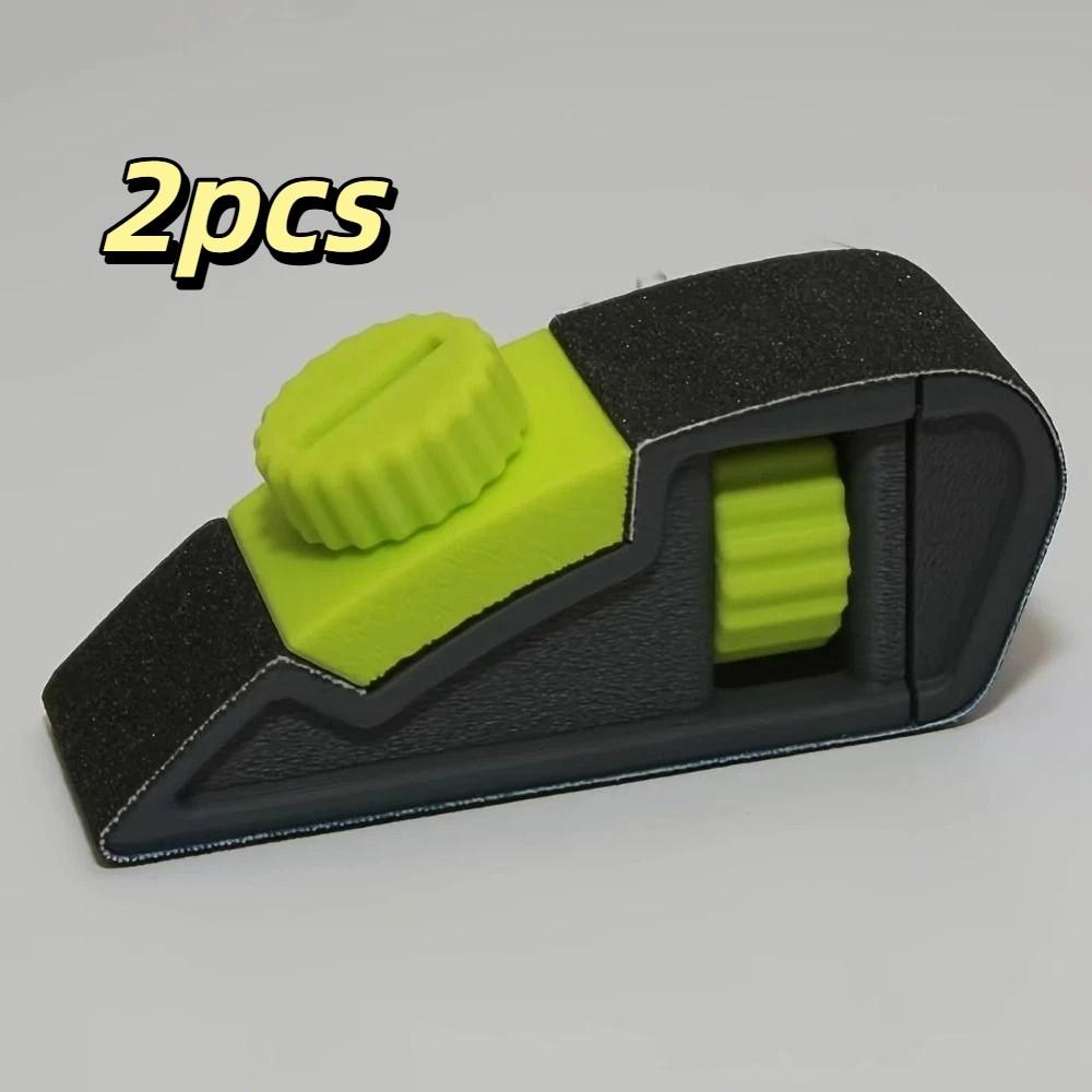 2pcs Adjustable Tension Sandpaper Fixing Frame Portable Polishing Bracket Daily Polishing Tasks