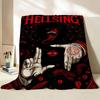 Аниме H Hellsing U Ultimate Плед из фланели Подходит для дивана, гостиной, спальни