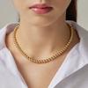 By Hyeres Ball Bead Necklace 6mm (Gold) BH7N53733YB450