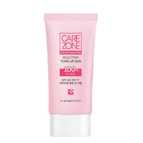 CARE ZONE Doctor Solution Mild Pink Tone-Up Sun Double Plan (50ml+50ml)