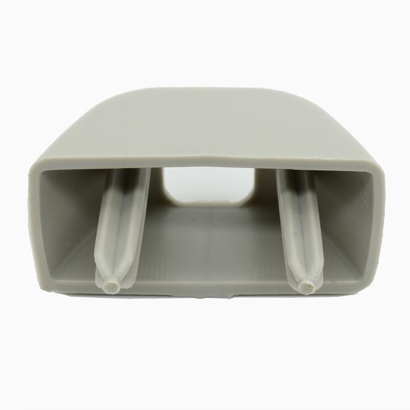 2X серый крючок для крепления солнцезащитного козырька для VW Passat Polo Skoda Citigo Rapid 2012 2013 2014 2015 Seat 6RD857561 6R0857561