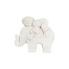 Decorative Figure DKD Home Decor White Elephant Oriental 44 X 22 X 40 Cm