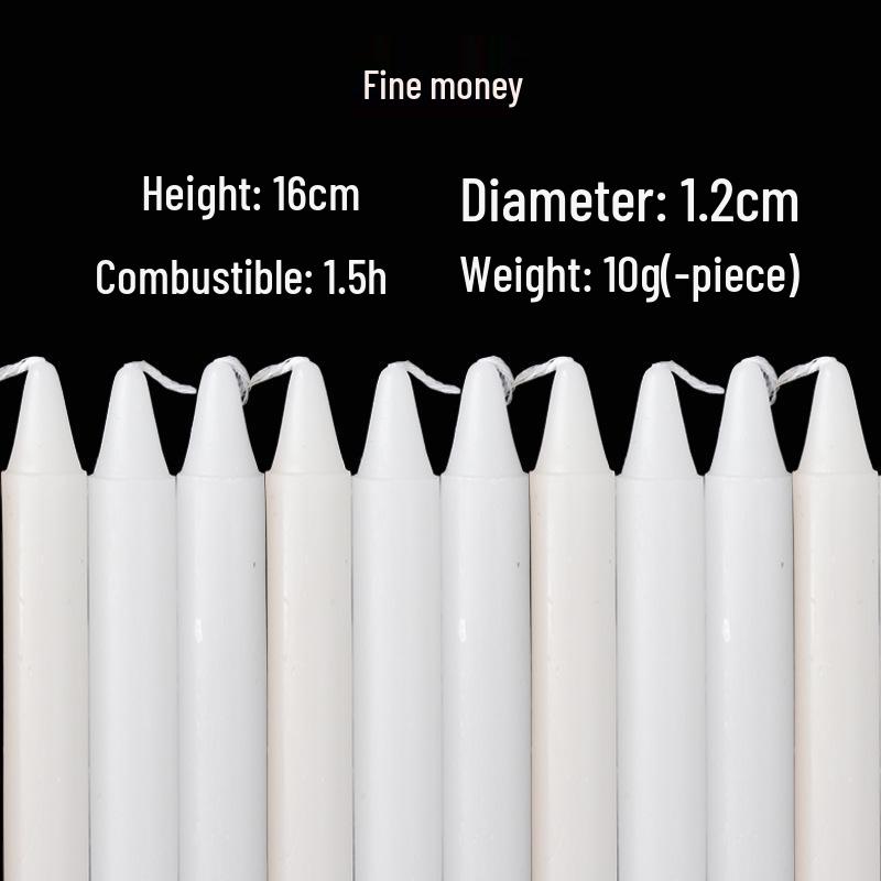 Красные и белые бездымные, без запаха аварийные свечи - устойчивые к прогоранию, с хлопковым фитилем, аварийное освещение