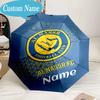 Custom Name Umbrella Nassr FC Crest Umbrella 8-Frame for Travel, Camping, Casual Lightweight Portable, Essential for Family Gifts
