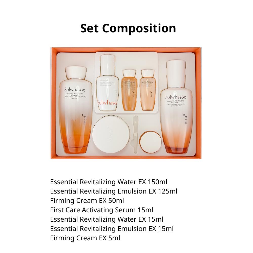 Sulwhasoo Основной ревитализирующий укрепляющий подарочный набор из 3 предметов