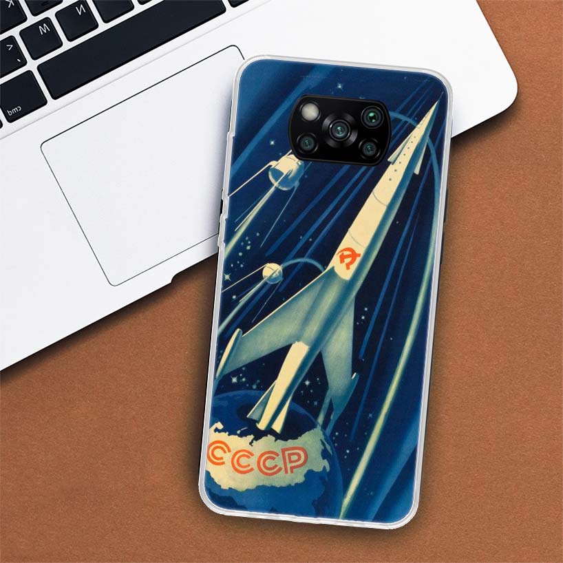 Чехол для телефона с флагом СССР для Xiaomi Mi 11 Lite 11i 12X 12 9 8 11T 10T 9T Pro 10 5X 6X Ultra 5G Cover Coque Capa