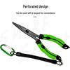 Multifunctional Crimping & Lure Pliers with Hook Remover and Wire Cutter