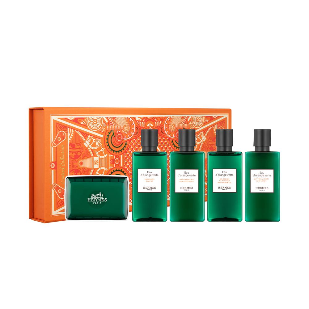 Hermes Amenity Travel Special Set of 7 Items (hair/body/perfume)