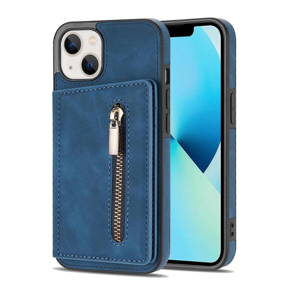 Zipper Card Holder Phone Case For iPhone 14