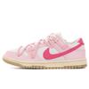 Кроссовки Dunk Low Skateboard Shoes Женские Розово-белые FD0868-133(Команда-)