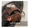 Women's 2024 Retro Leopard Print Backpack - Versatile High-End Autumn/Winter Fashion