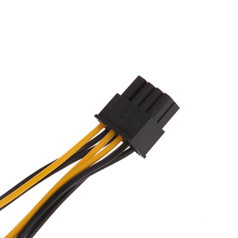 1 шт. 17 см двойной 4-контактный на 8-контактный шнур питания видеокарты удлинитель графического питания