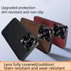 For Xiaomi 14T Pro Case PU+TPU+PC Phone Back Cover with Metal Lens Frame