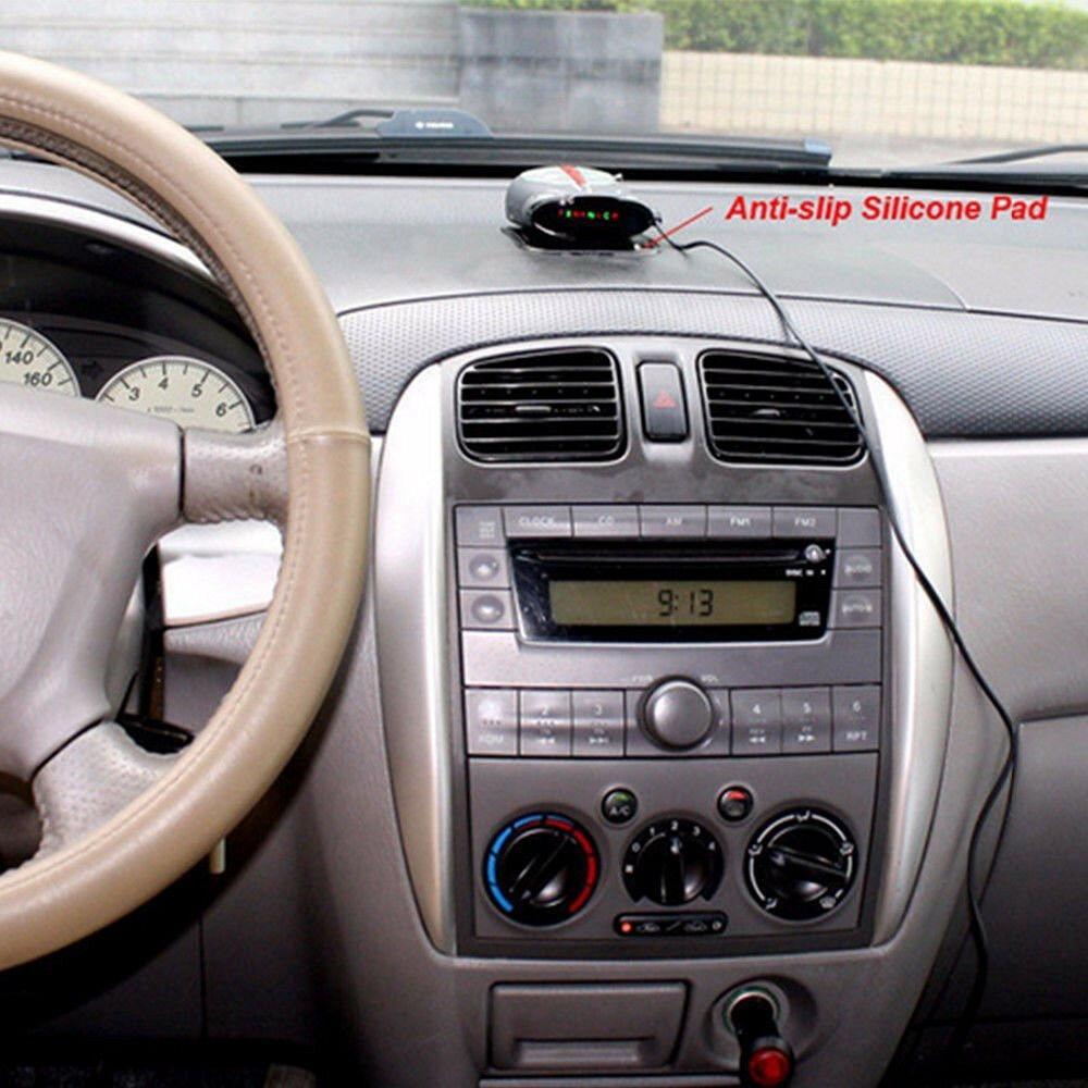 9880 Автомобильный радар-детектор с лазерным голосовым оповещением и GPS-приемником