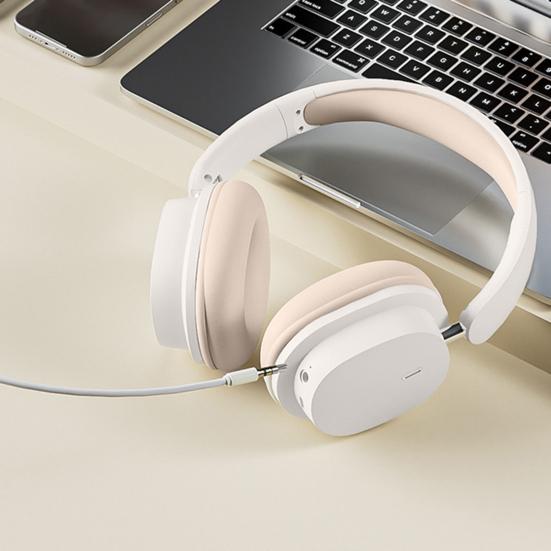 Wireless Headphones Ergonomic Design Active Noise Reduction HIFI Sound Immersive Music Bluetooth-compatible 5.3 Headsets
