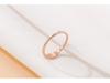Kalen Jewelry Кольцо на мизинец и ожерелье в стиле ретро из титановой стали для пар
